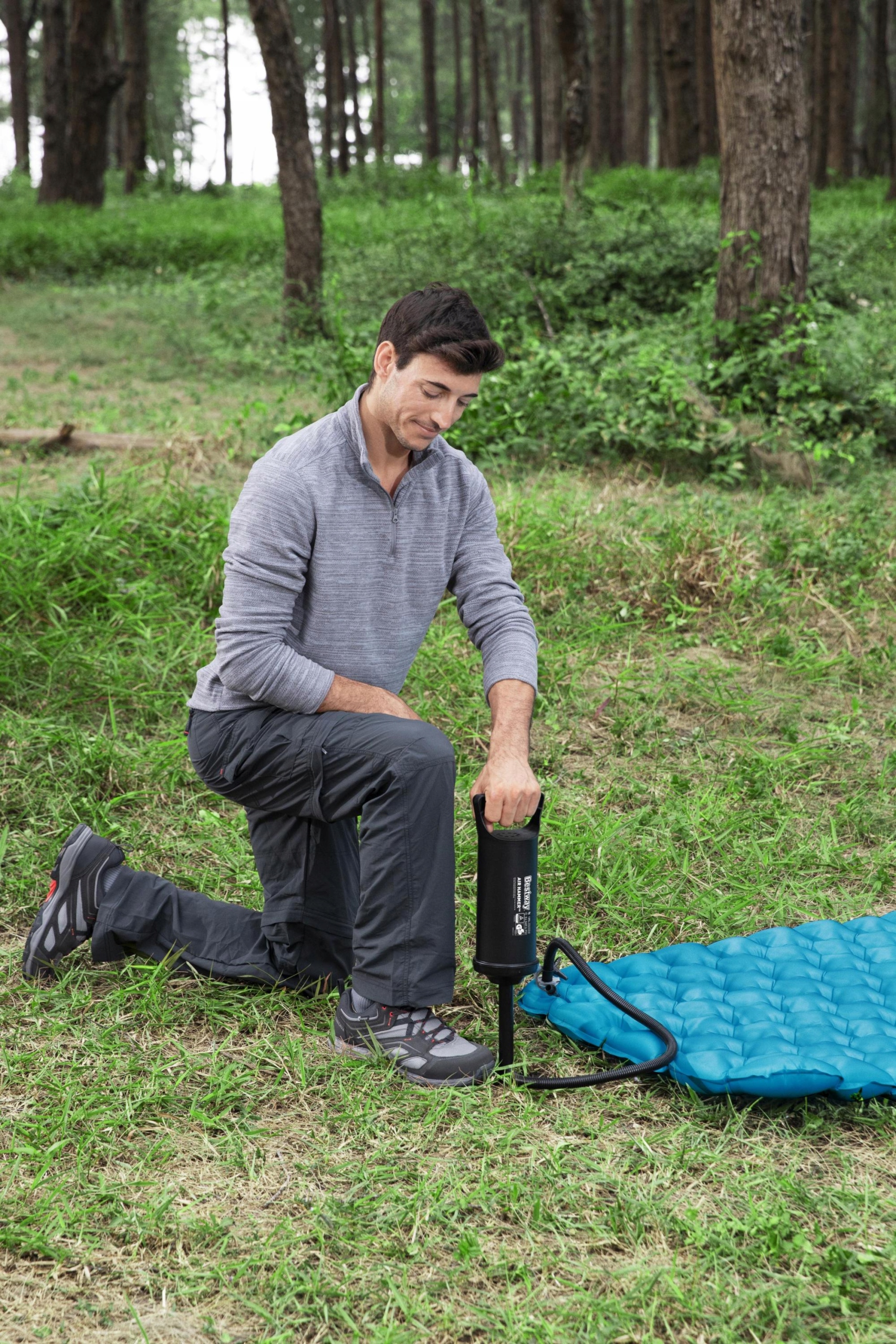 POMPKA RĘCZNA TŁOKOWA BESTWAY 62003 Liczba końcówek 3