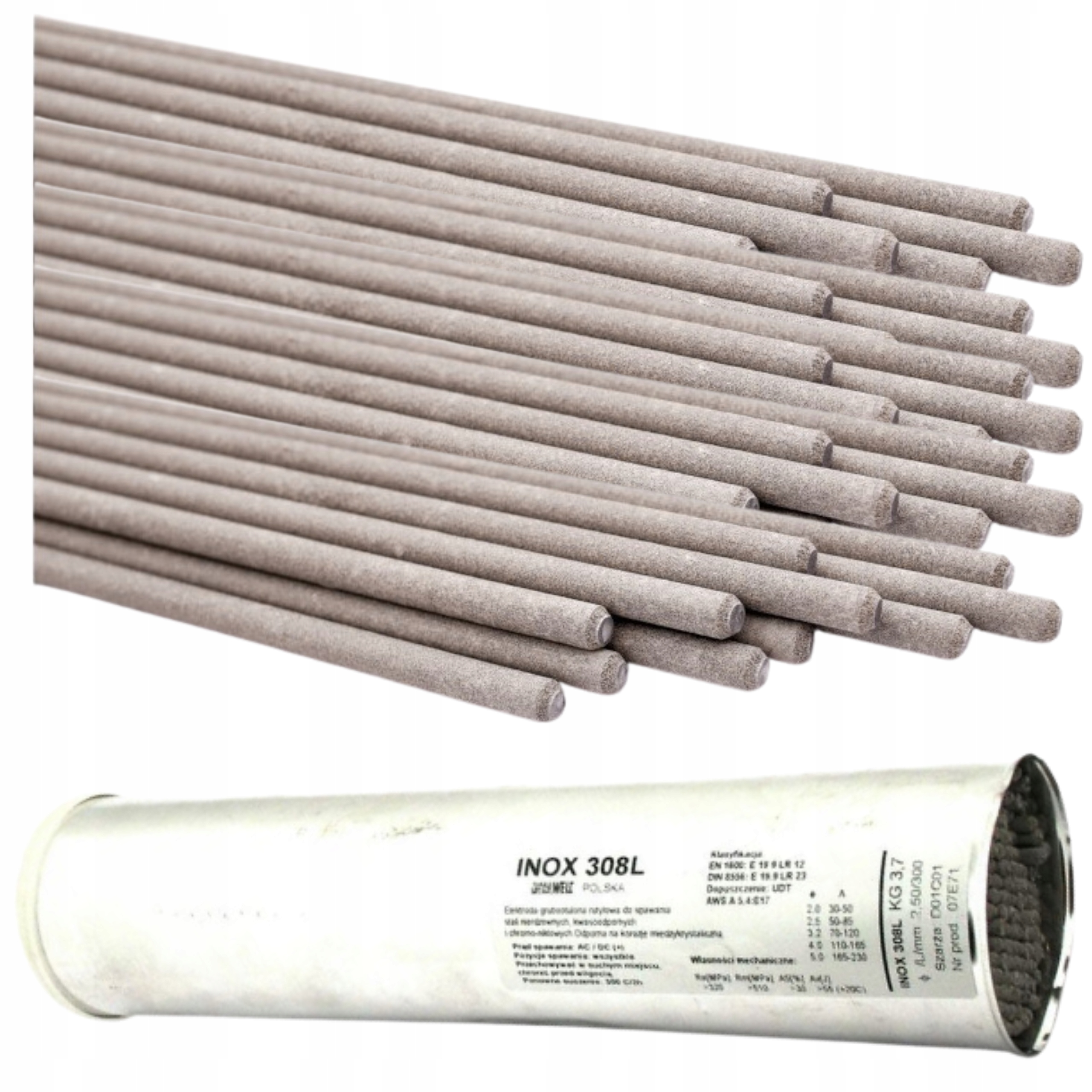 Elektroda Do Nerezové Oceli Inox 4,0X350 mm 308L Balení 1,7 Kg 30 Kusů
