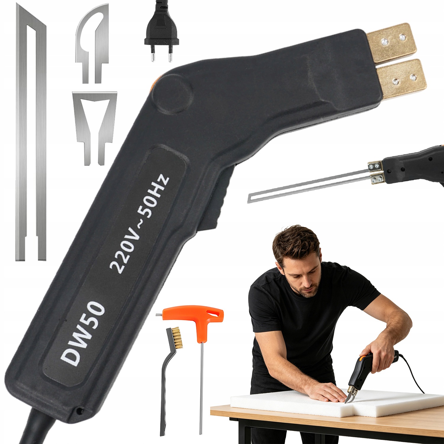 Termický Nůž Pro Řezání Polystyrenové Pěny Eps Xps Pu Eva 600°C