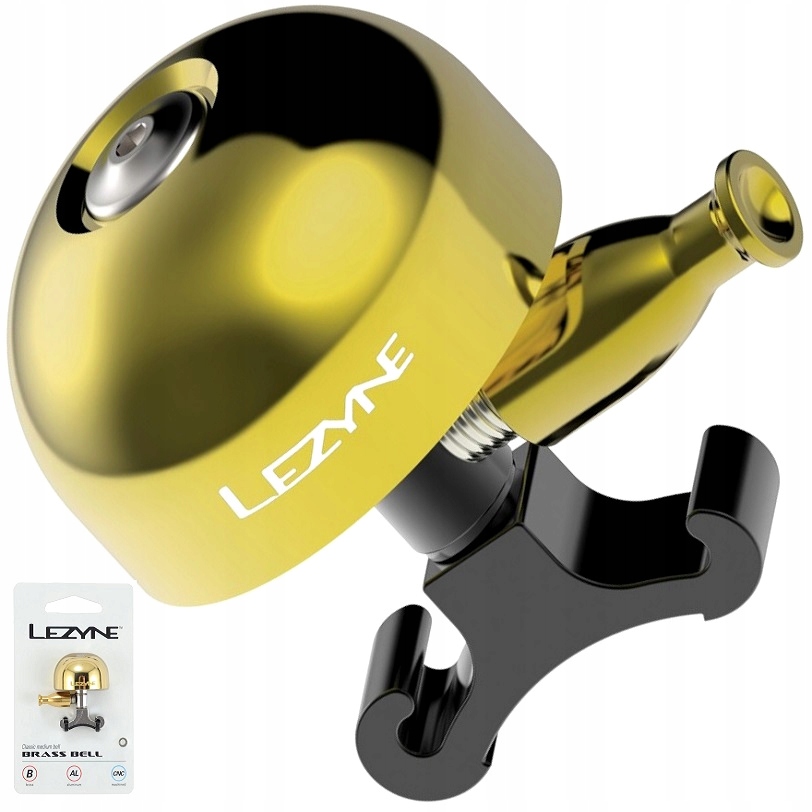 Dzwonek Lezyne Classic Brass Medium Bell mosiądz