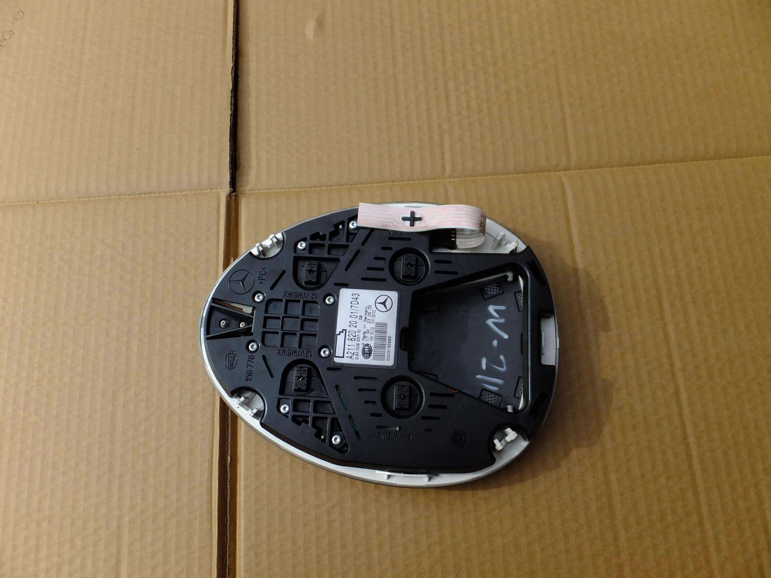light lighting cabs mercedes w211 A2118202001