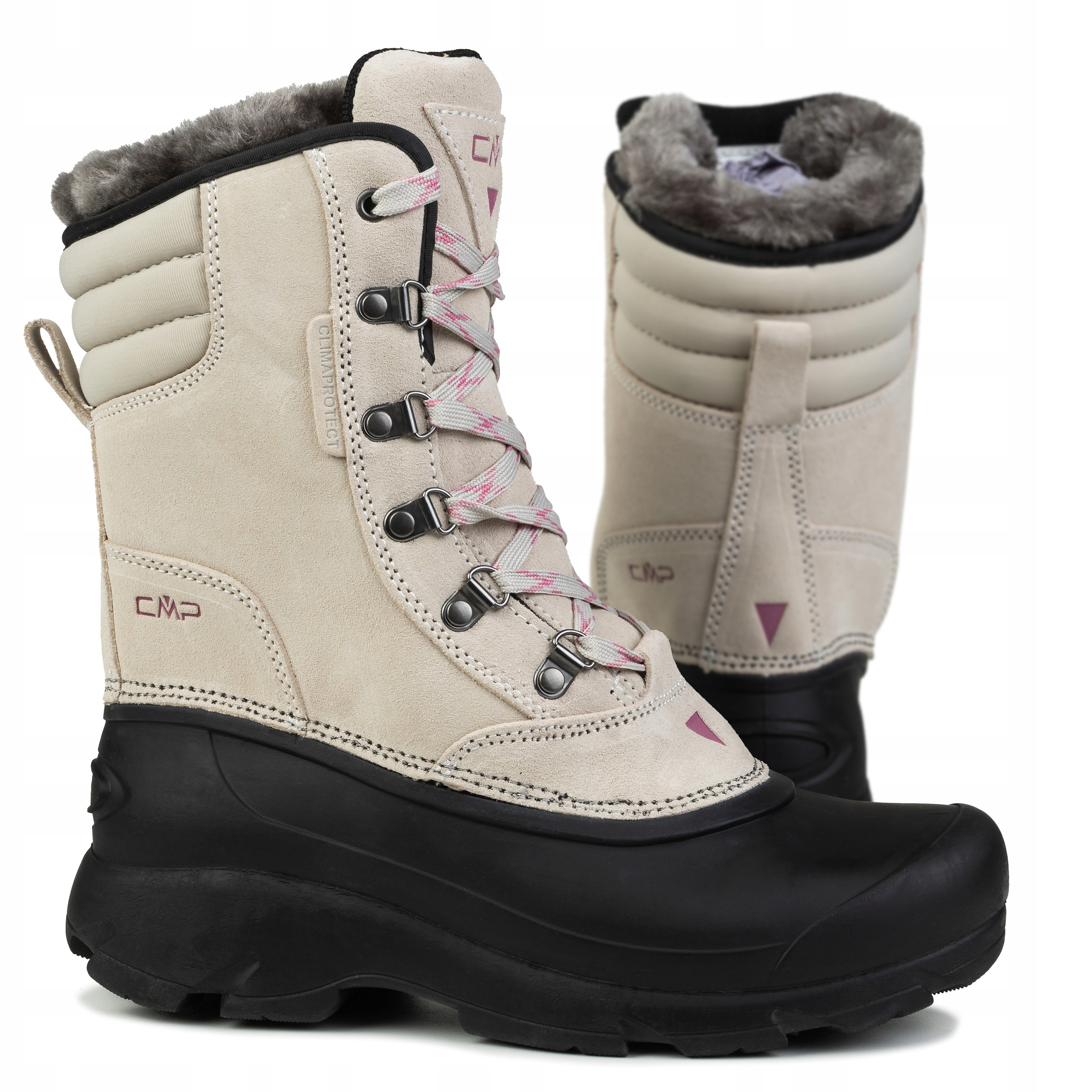 Dámské zimní boty Cmp Kinos Wmn Snow Boots Wp 2.0 38Q455610XF Gesso Rose