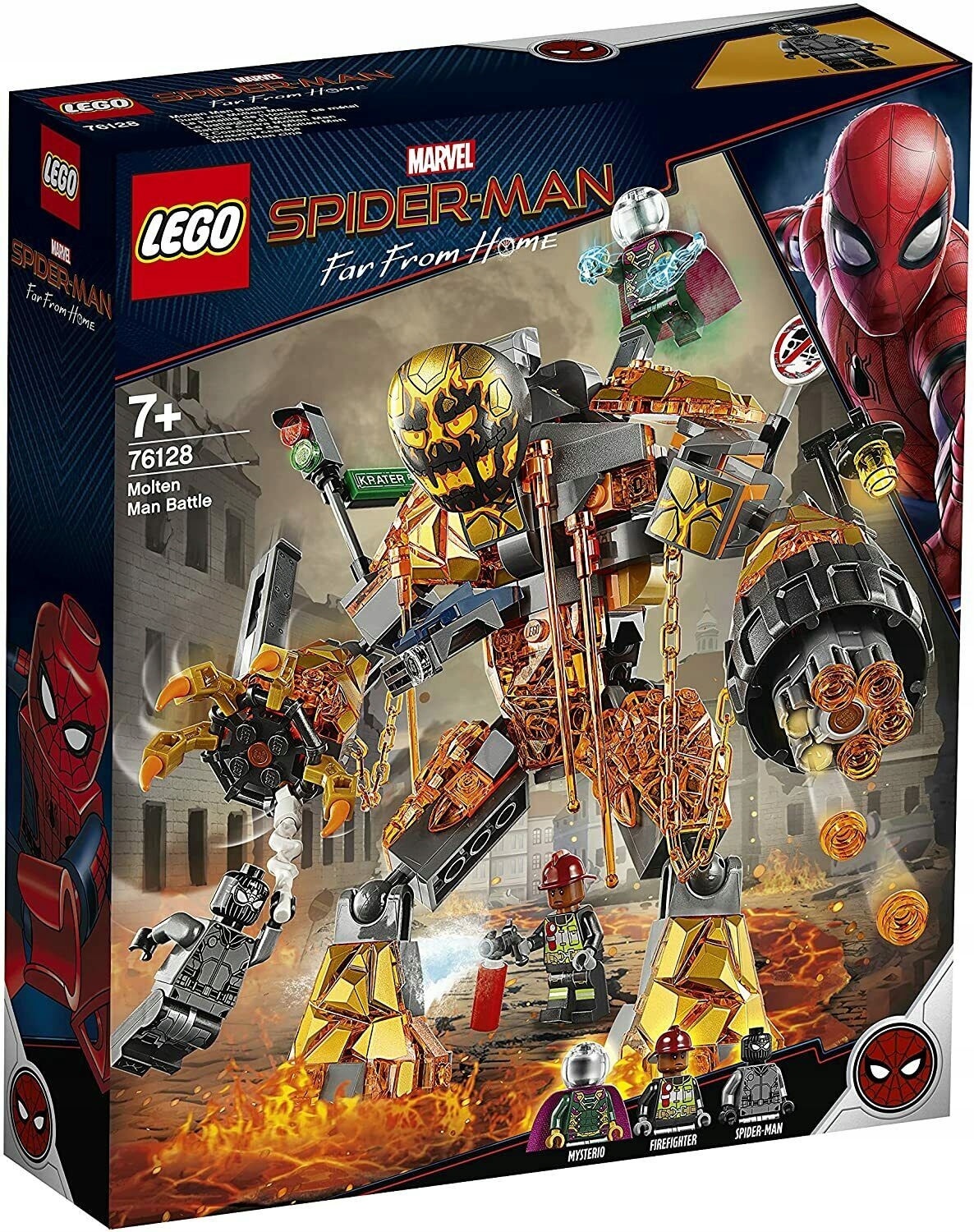 LEGO MARVEL SPIDER-MAN 76128 Bitwa z Molten Manem