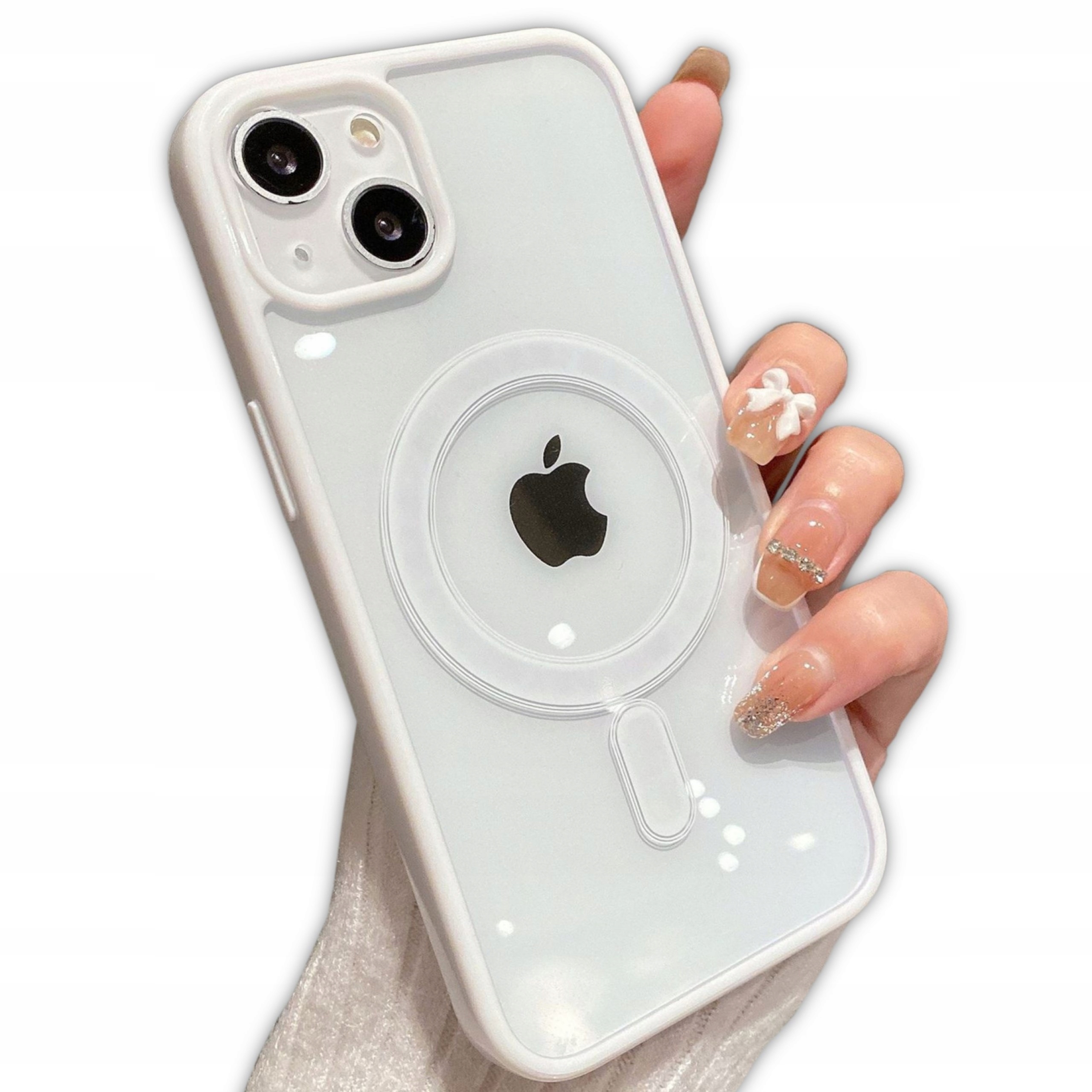 

Etui Case Obudowa Do Iphone 14 Magsafe Biały