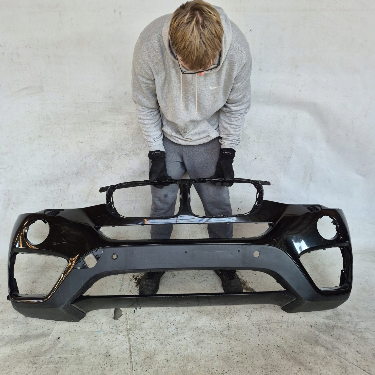 BMW X4 F26 14-18 bumper front front washer PDC