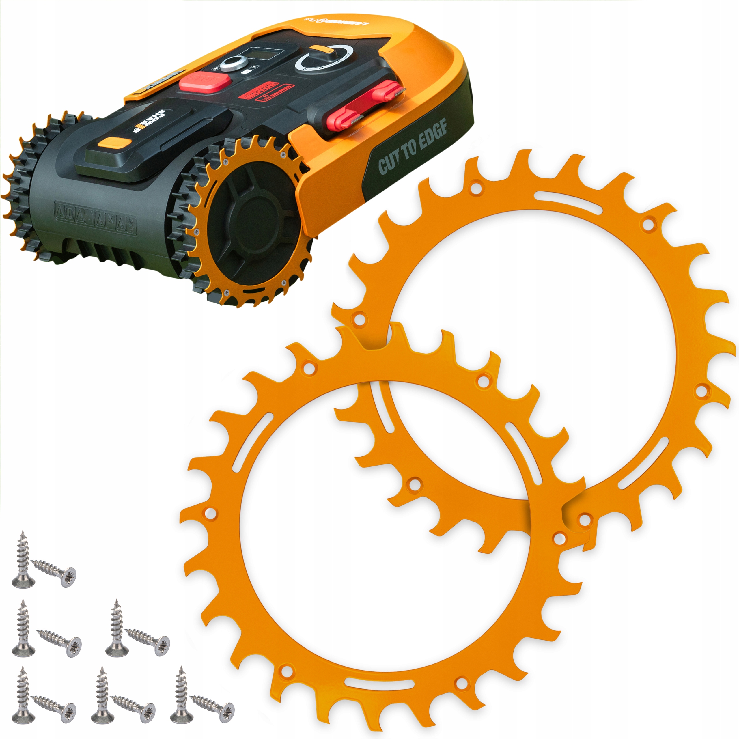 Kolce do Worx Landroid S i M 2szt wkręty montażowe