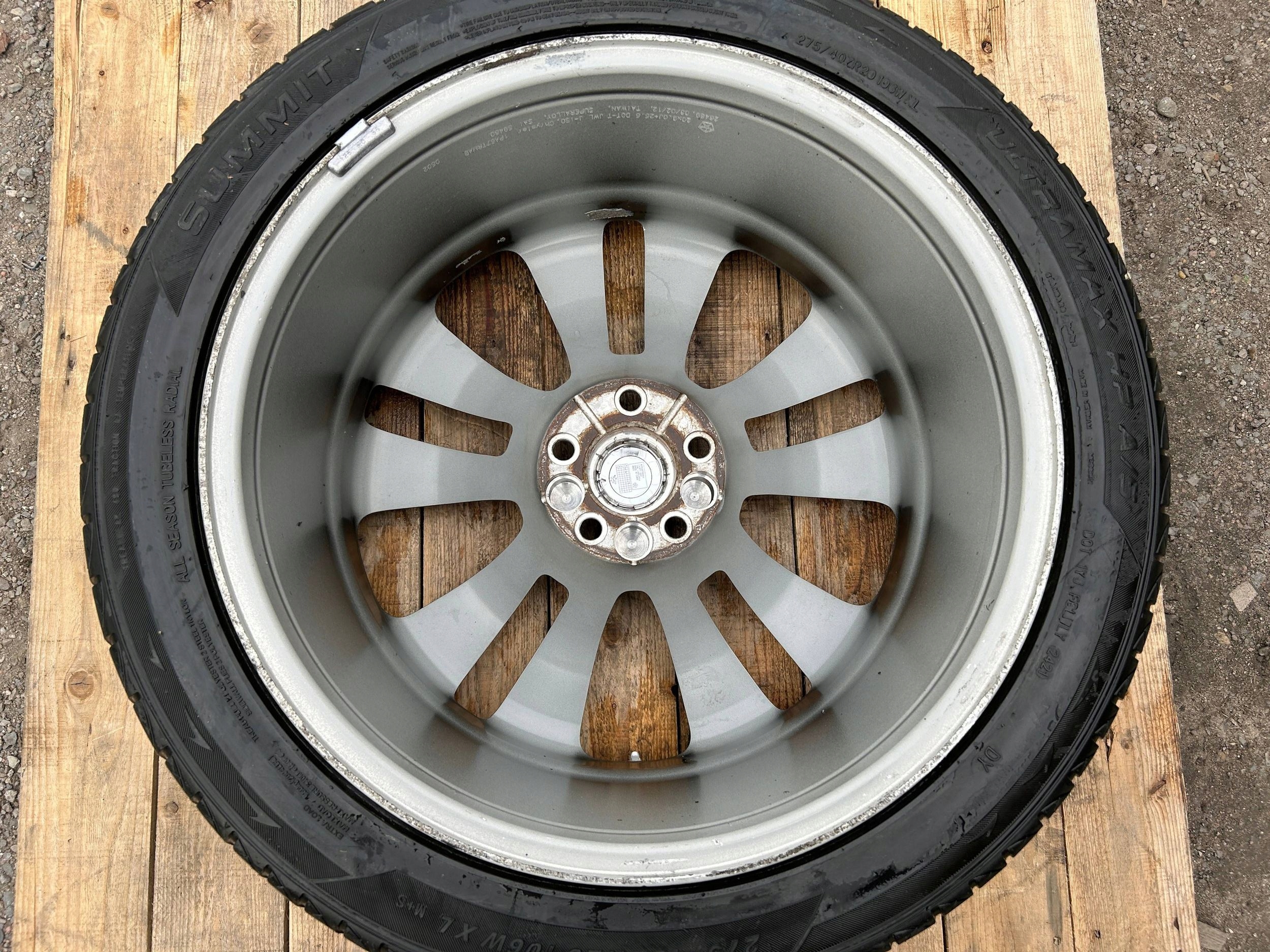 wheel disc disc 20" 20x9jx25.5 Dodge Charger Challenger SRT 2011