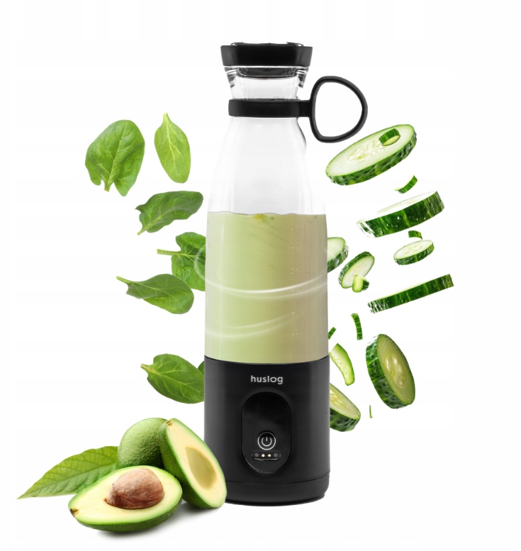 Bezdrátový mixér Smoothie 315W 0,58L Huslog HUS1026 Černý