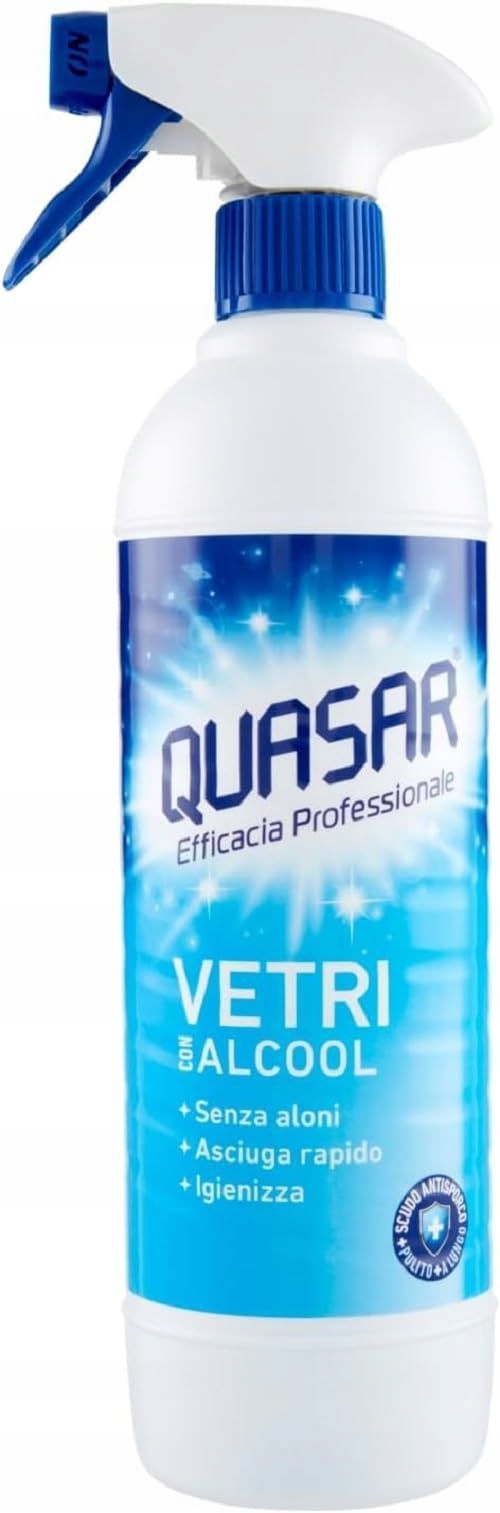 CF12QUASAR Vetri Alcool Spray 580ML Čistič na sklo a alkoholový sprej 580 ml