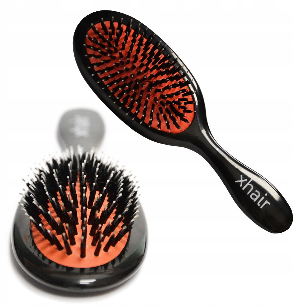 

Szczotka do włosów z naturalnego włosa dzika Xhair