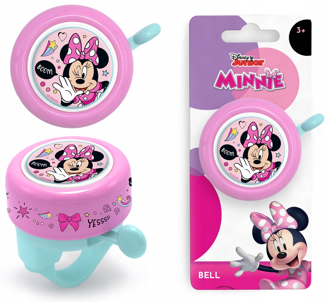 

Dzwonek na kierownicę rower metalowy Disney Minnie