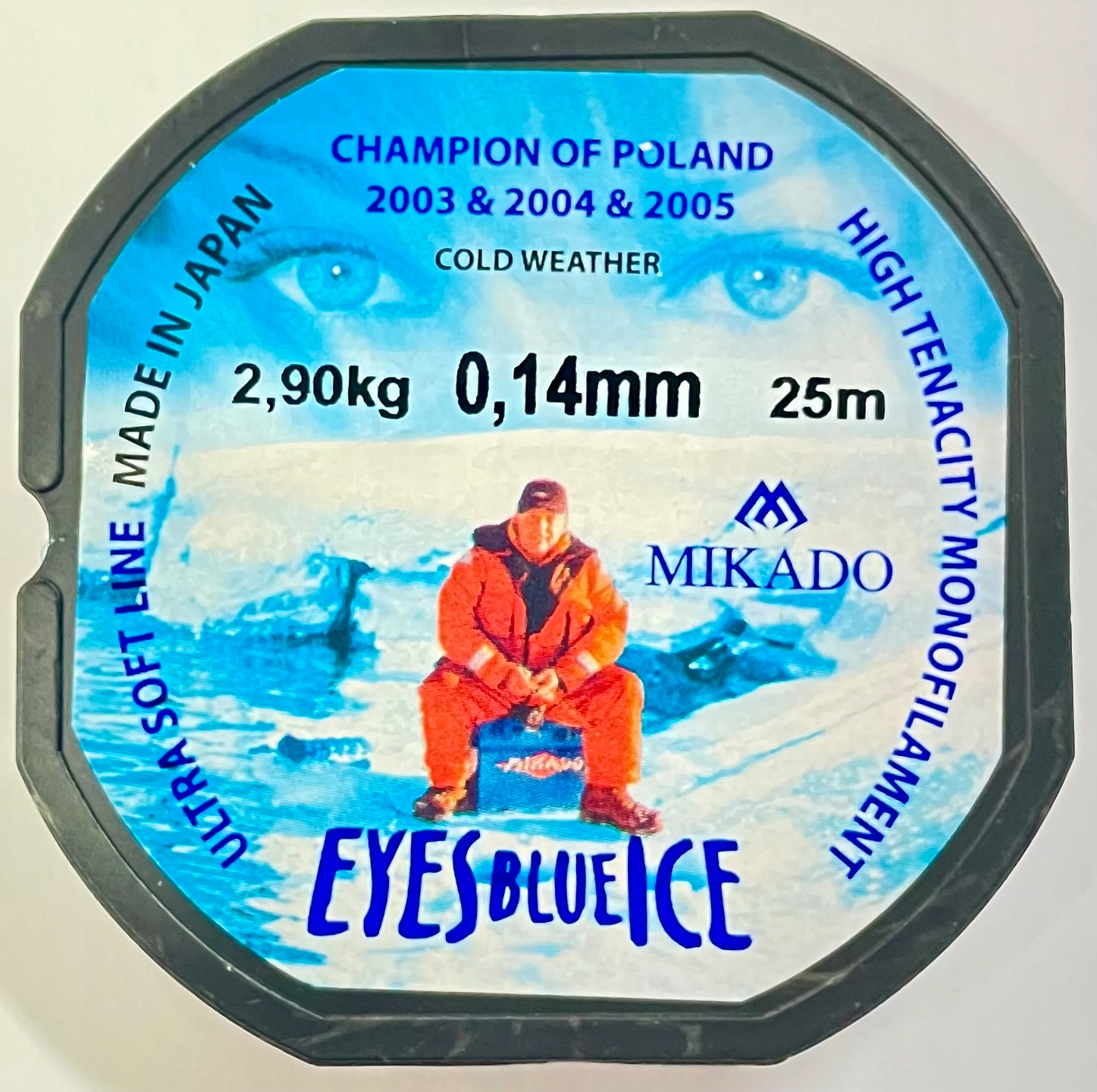 

Żyłka Podlodowa Mikado Eyes Blue Ice 0.14mm 25m