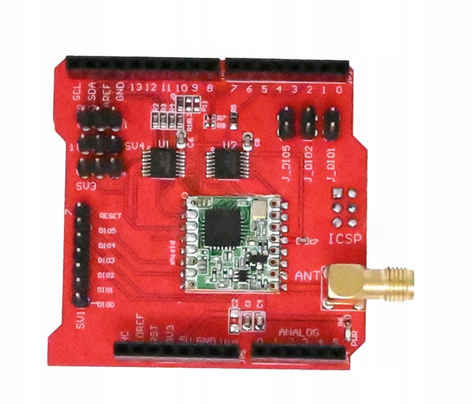 ProRock LoRa Shield 433 MHz Arduino bezdrátový vysílač