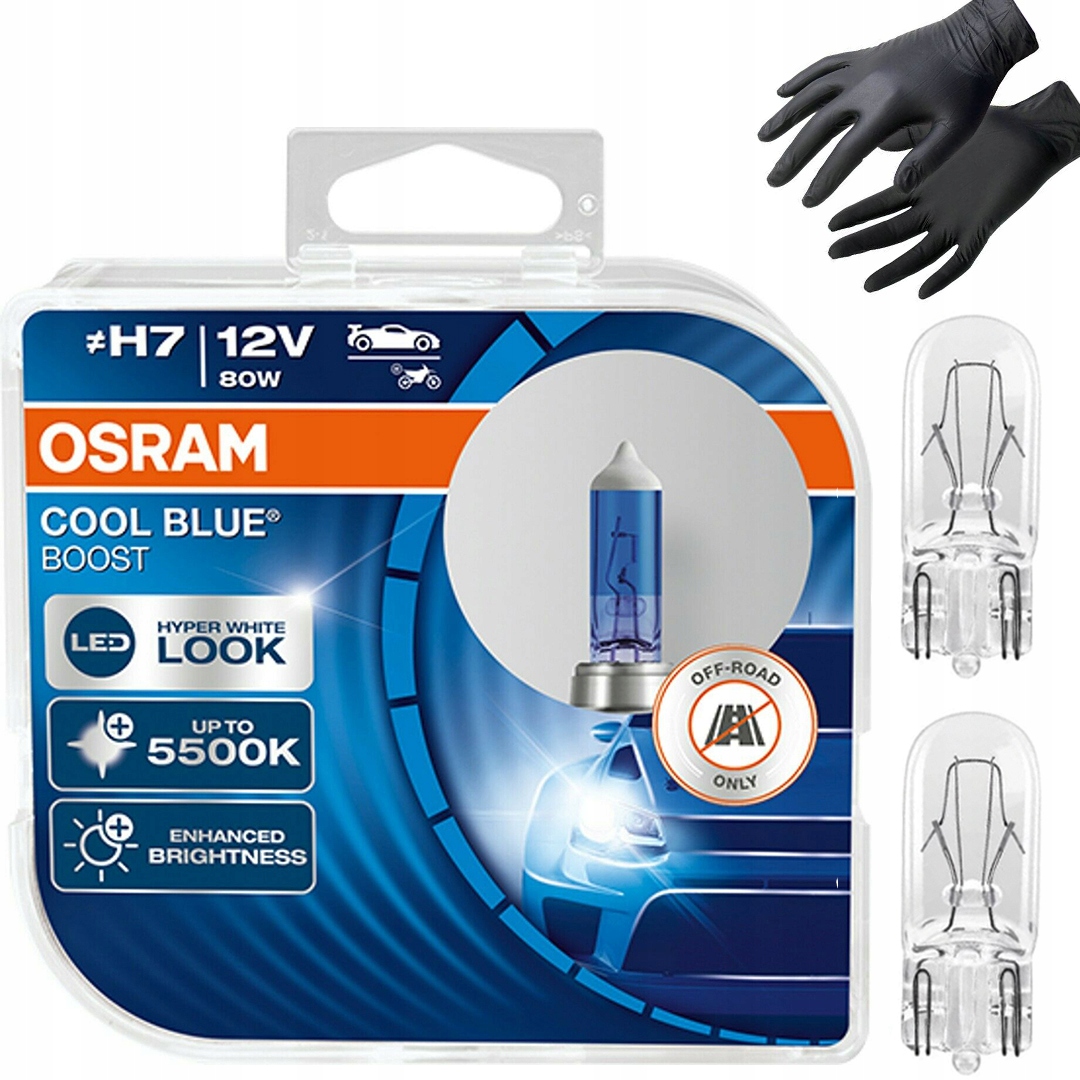 

Żarówki H7 Osram 5000K Cool Blue Boost +50% Hyper