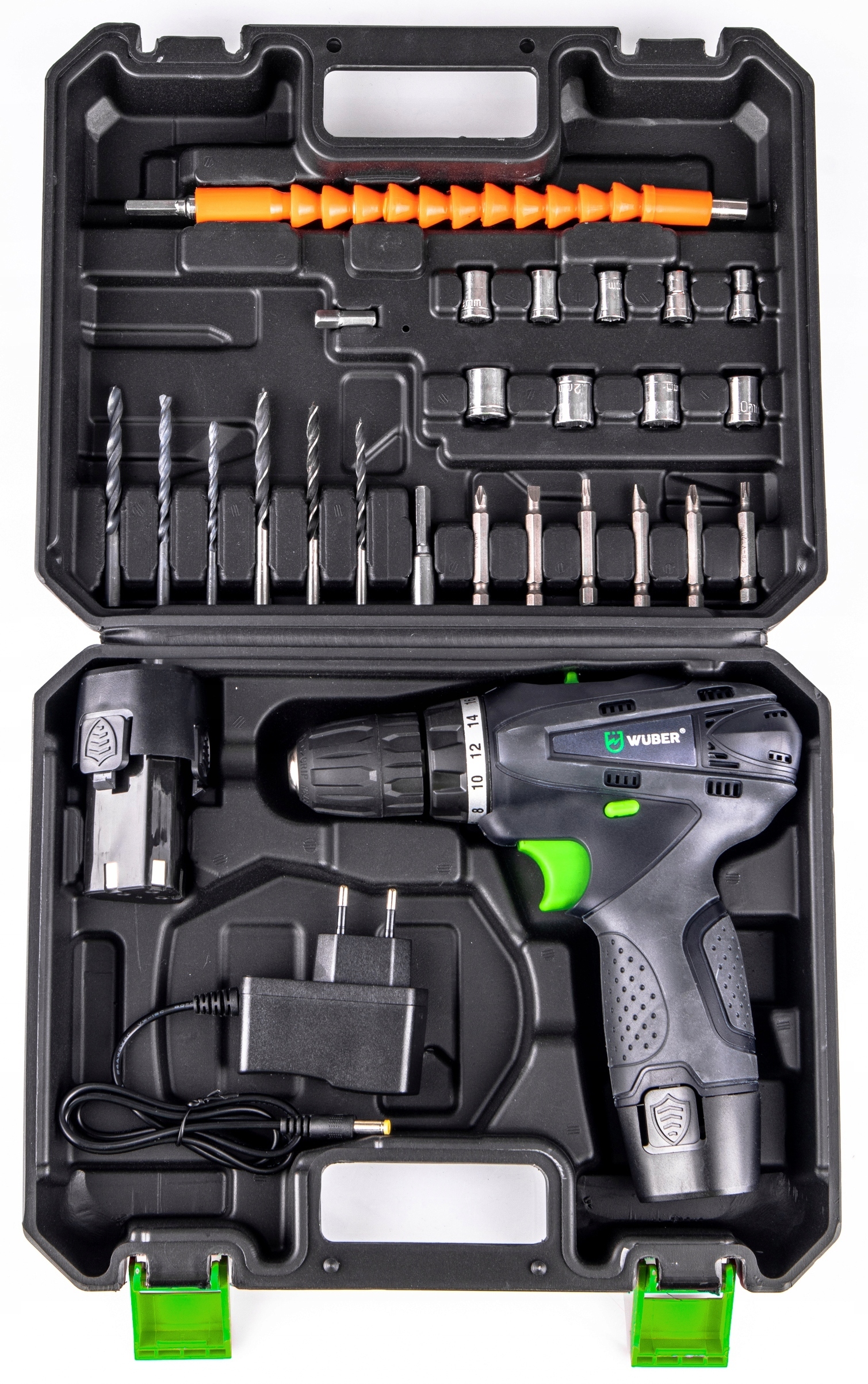 АКУМУЛЯТОРНИЙ ДРИЛЬ/ВИВУРОВОТРА 2X АКУМУЛЯТОР + КЕЙС Тип акумулятора Літій-іонний