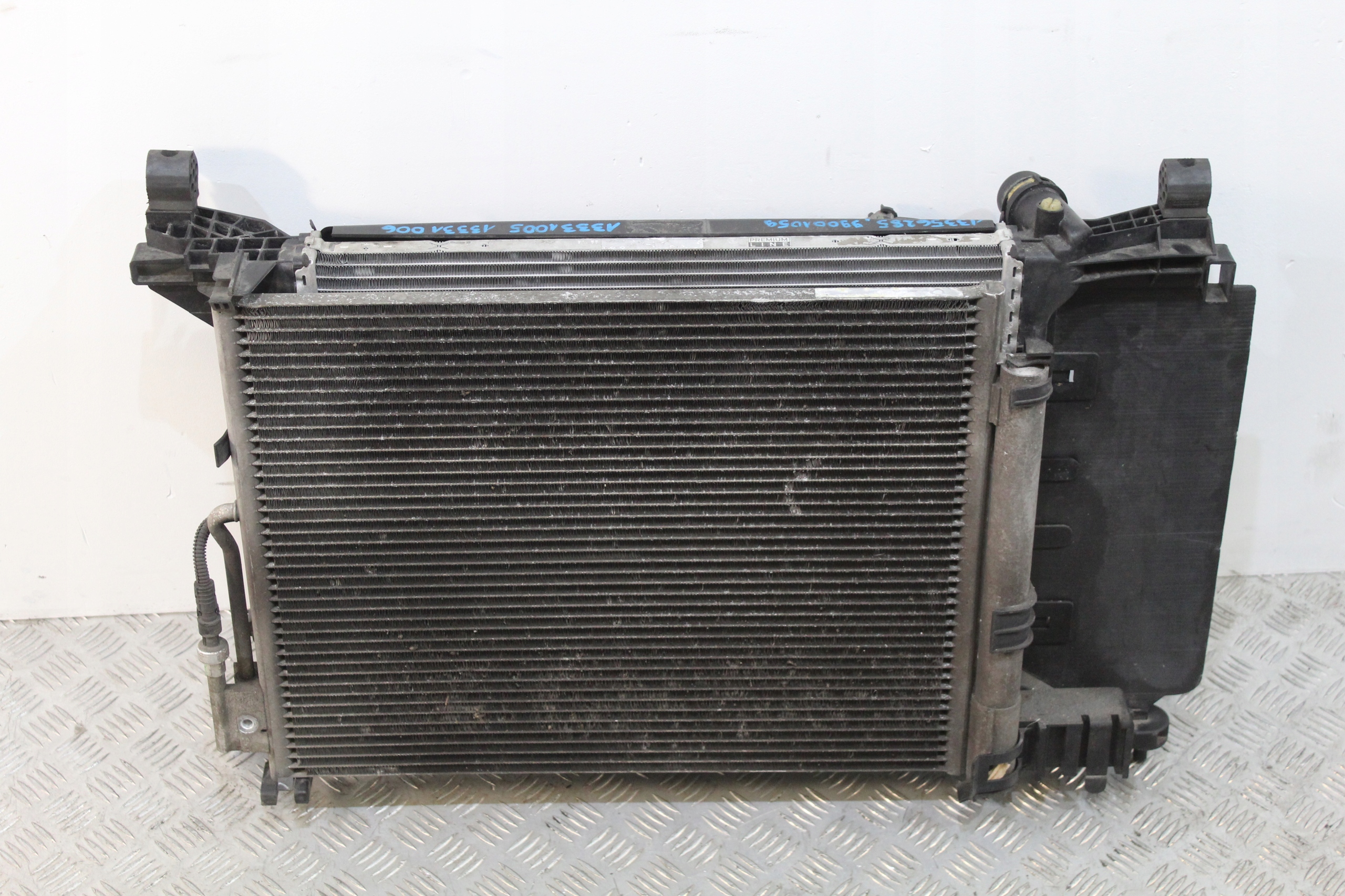 support panel for radiators radiator OPEL MERIVA B