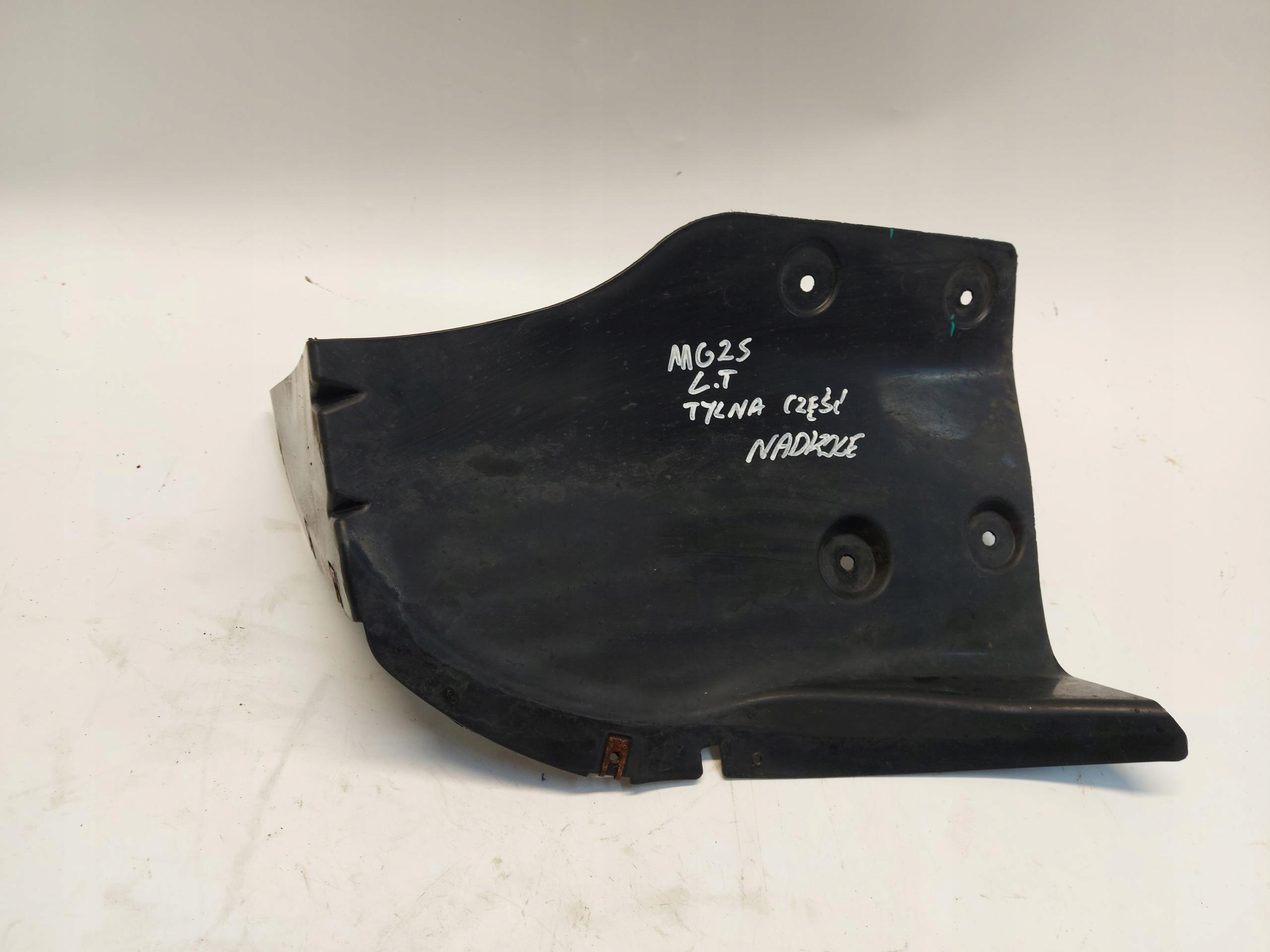 MG ZS cover mudguard rear part left 10229002