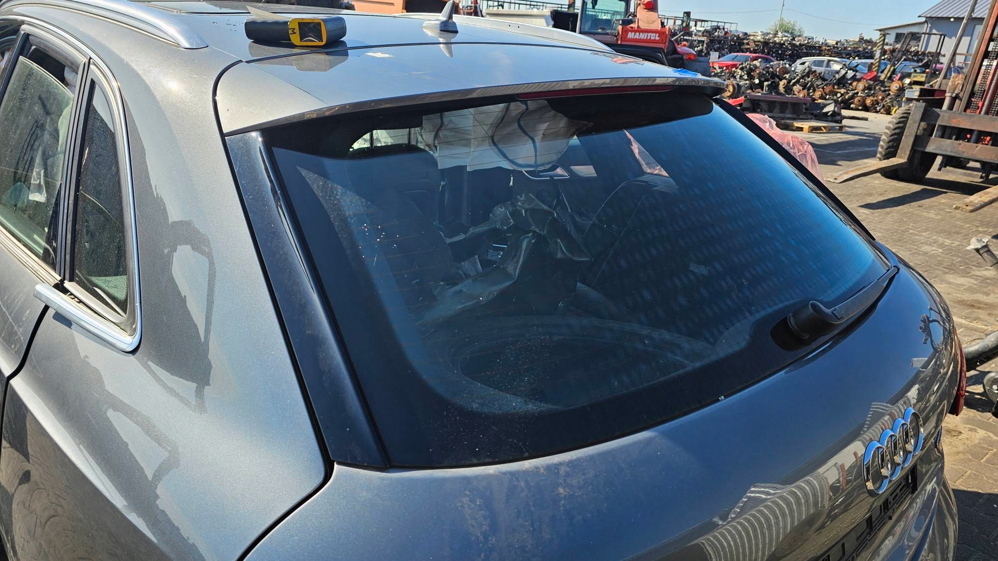 window rear part LIFT 2017 AUDI Q3 8U