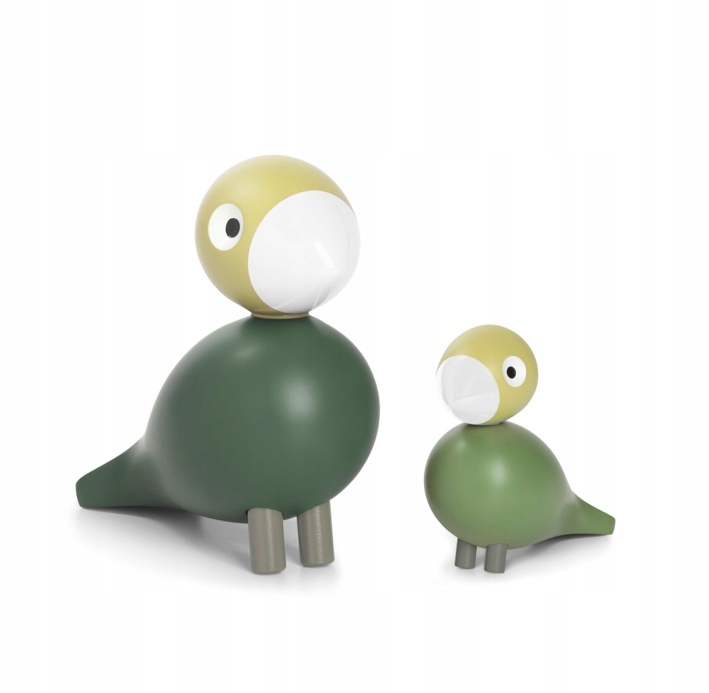 Kay Bojesen Songbird Drevený vtáčik Biely LIV & Lykke 2 Ks