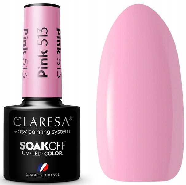 

Claresa Lakier Hybrydowy Pink 513