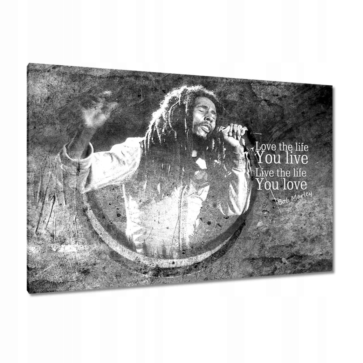 Obrazy 120x80 Koncert Boba Marleyho