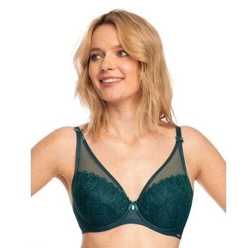 Nipplex Podprsenka 65E Emily Push-up Zelená