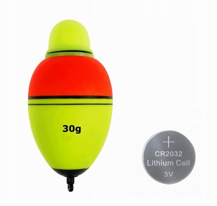 Spławik Na Żywca Led 30 g bojka bombka świecący Bateria