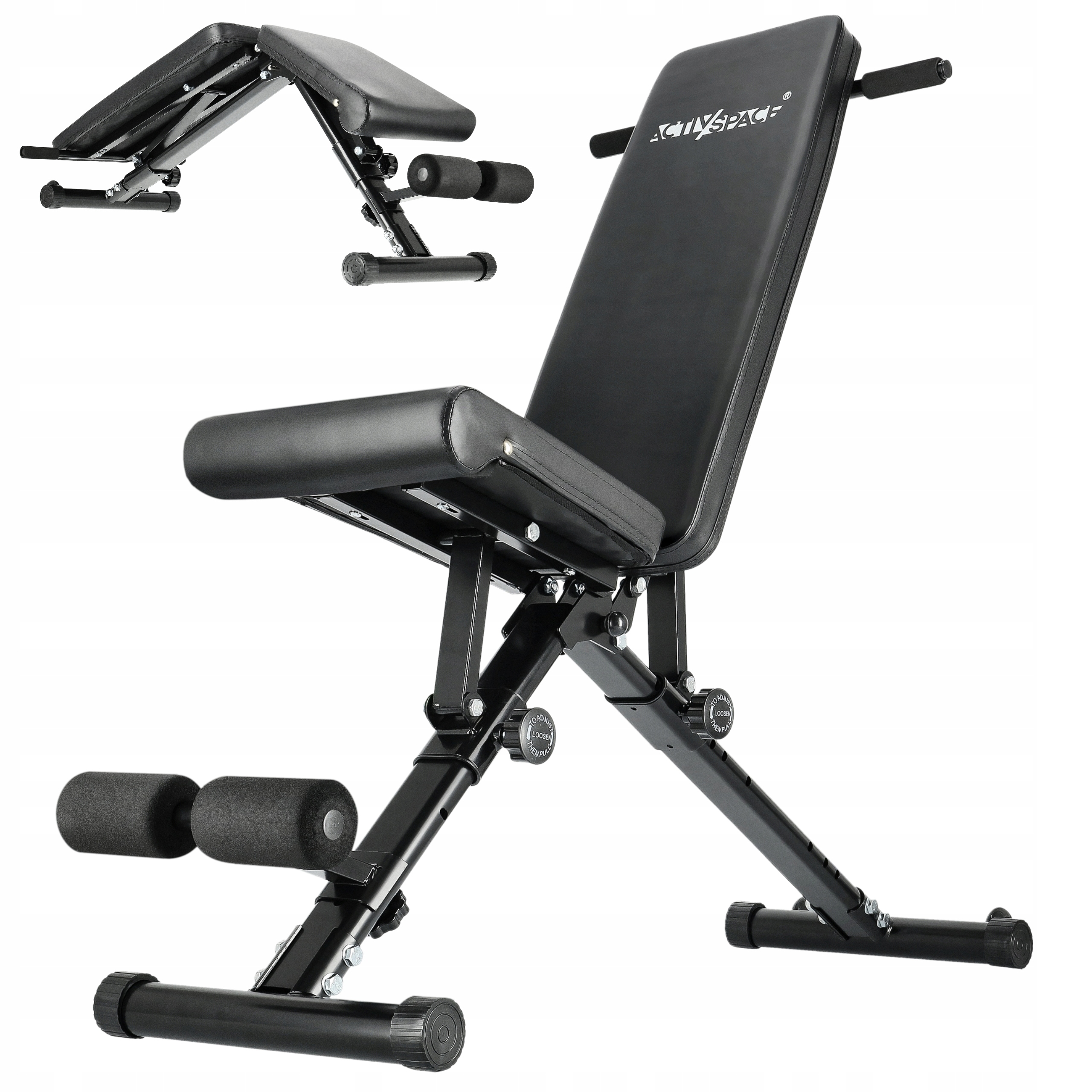 Nastavitelná Tréninková Lavice Skládací Pro Cvičení Rovná, Šikmá, Profi