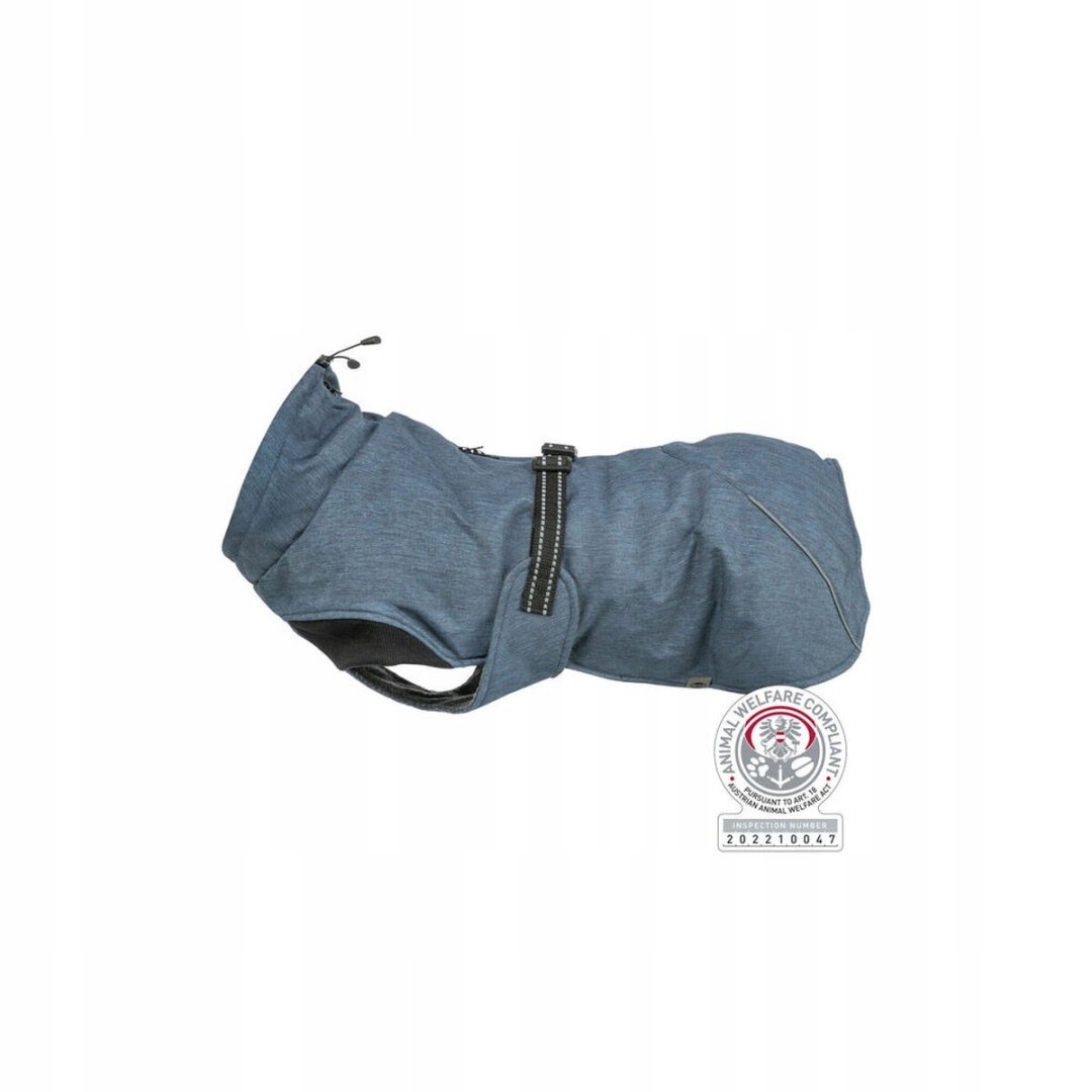 Kabát pro psa Trixie Tmavě modrý S