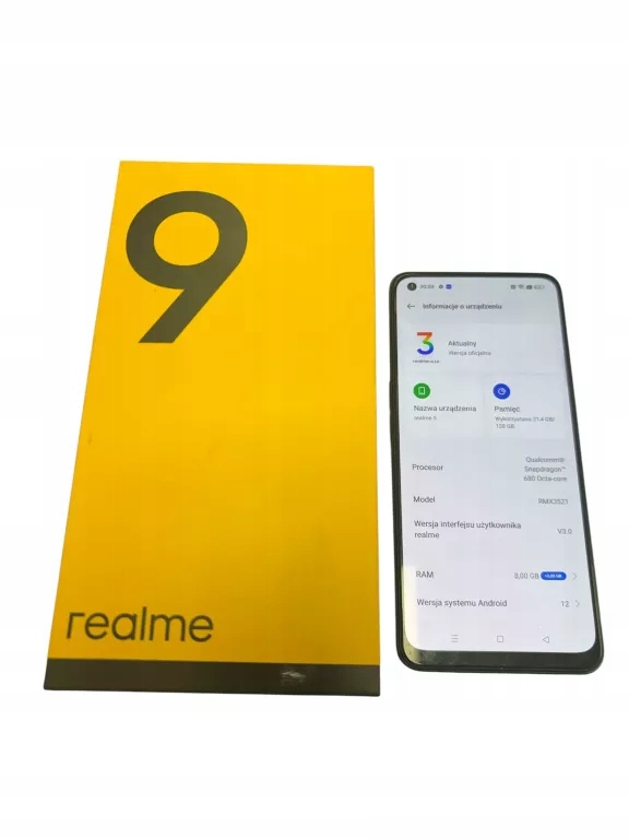 Smartfon Realme 9 4G 8 GB / 128 GB 4G (LTE) czarny