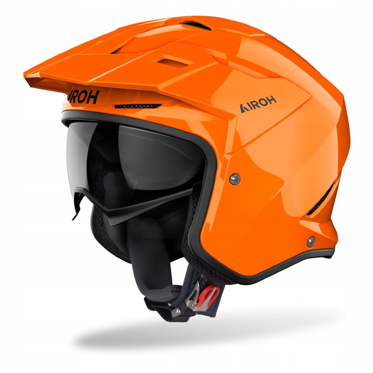 Airoh Kombakt Color Orange Gloss Motocyklová Prilba Otvorená XL