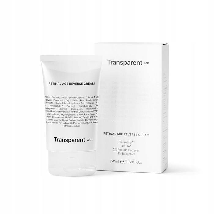 Transparent Lab Retinal Age Reverse Cream 50ml - krem przeciwstarzeniowy