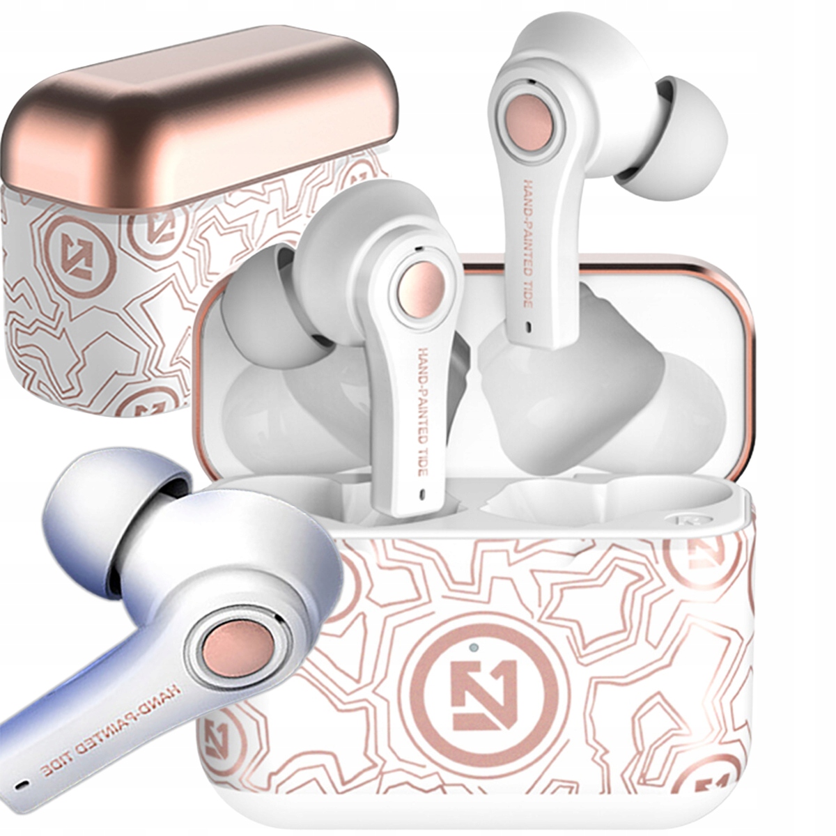 

Słuchawki Bezprzewodowe Dokanałowe Z Powerbankiem