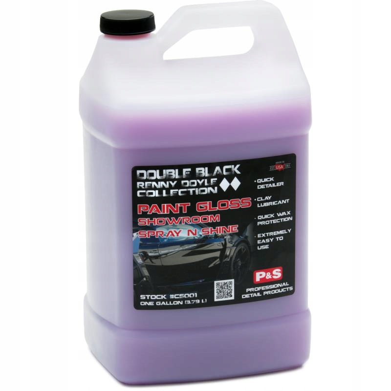 P S Paint Gloss Spray Quick Detailer 3 8l