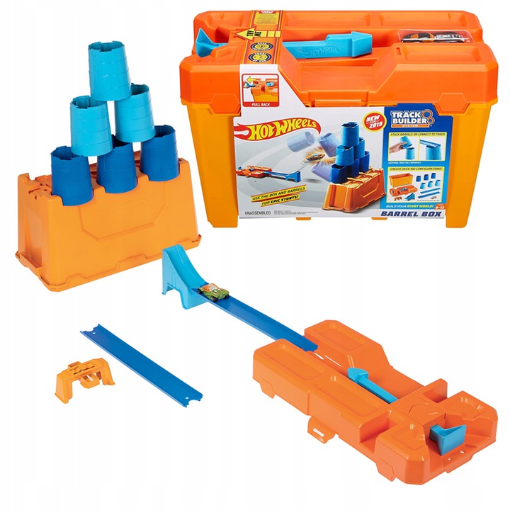 HOT WHEELS TOR ZESTAW BECZKI WALIZKA