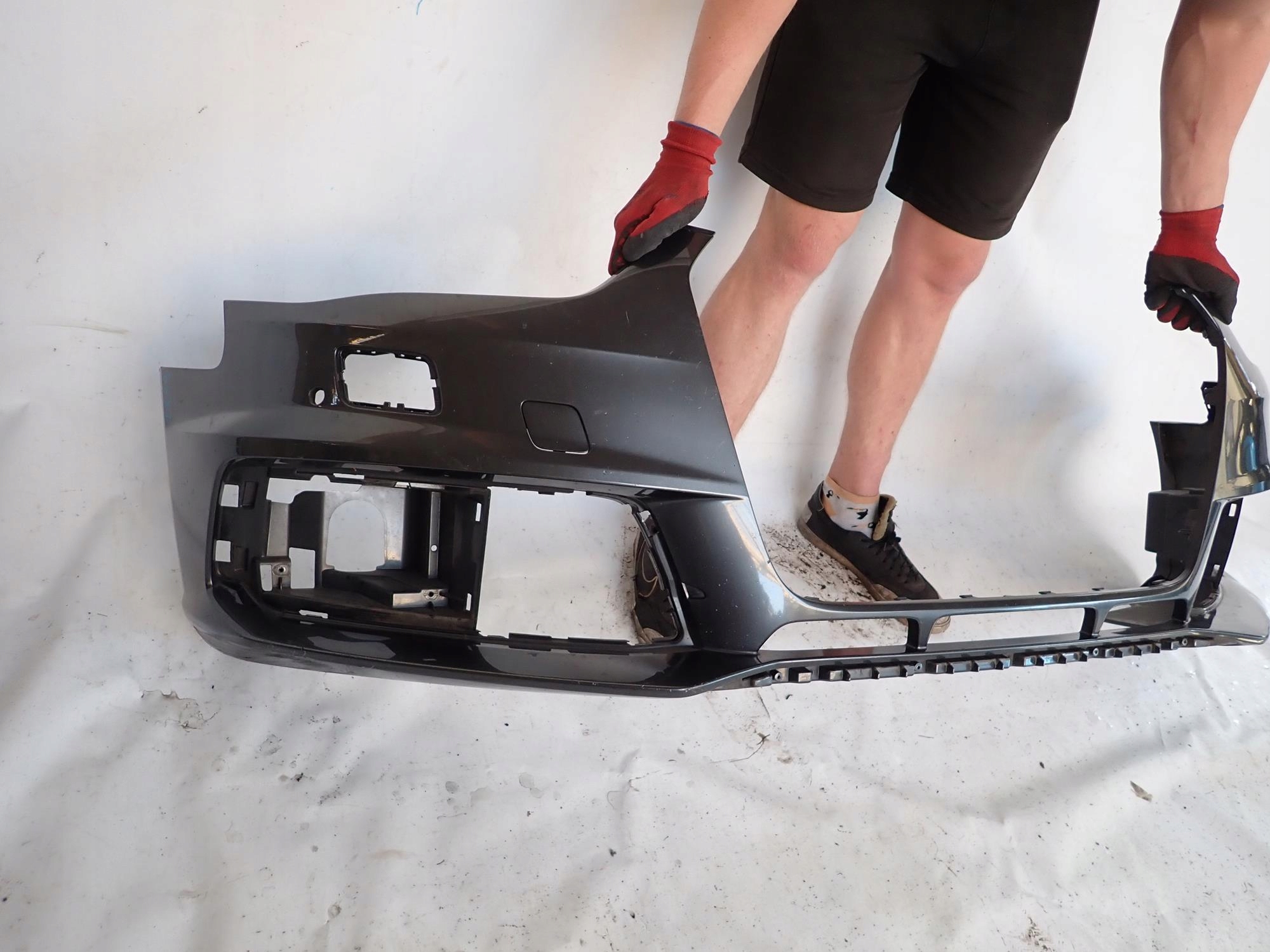 AUDI A4 B8 S-LINE COMPETITION LIFT 11-15 bumper front front washer PDC
