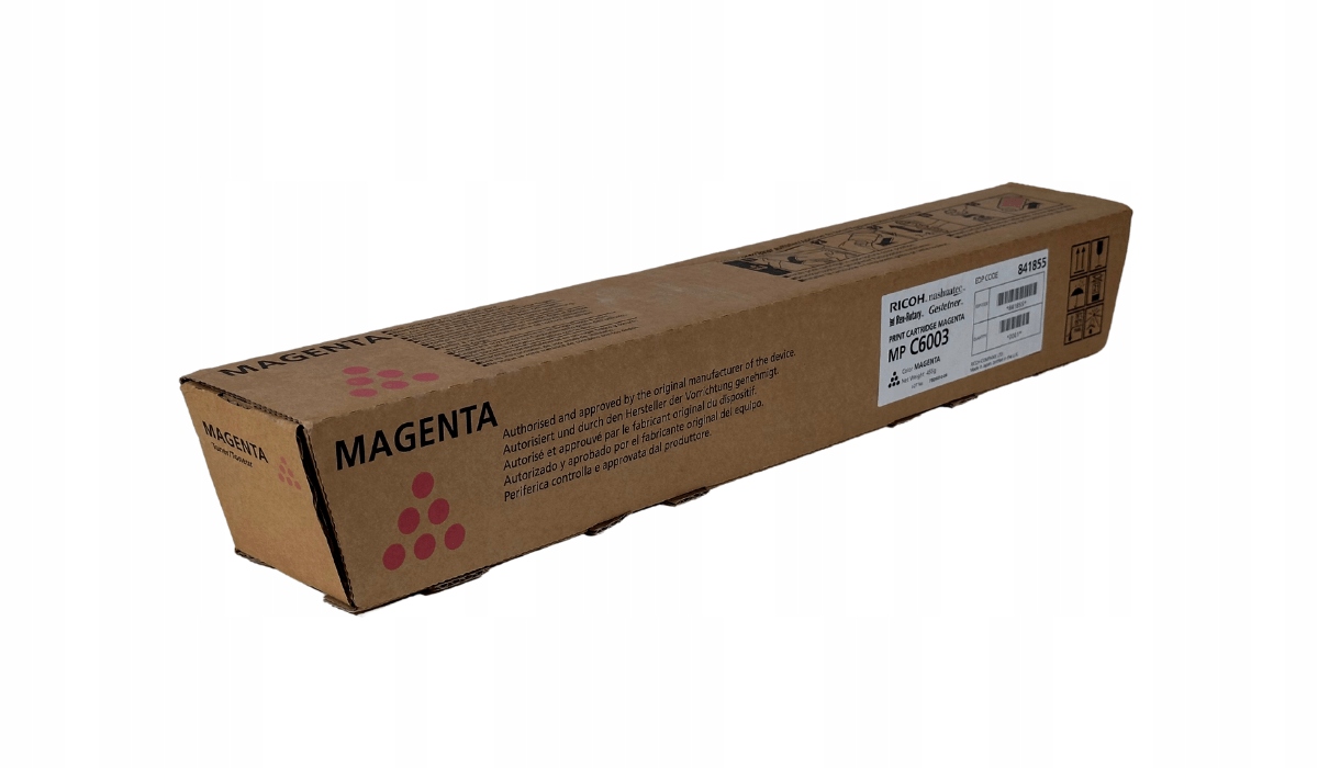 Toner Ricoh Mp C6003 841855 22,5 tisíc M Originál magenta c5503 c4503 c6003