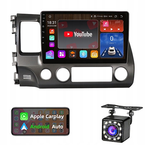 RADIO GPS ANDROID HONDA CIVIC 2006-2012 SIM 4/32GB