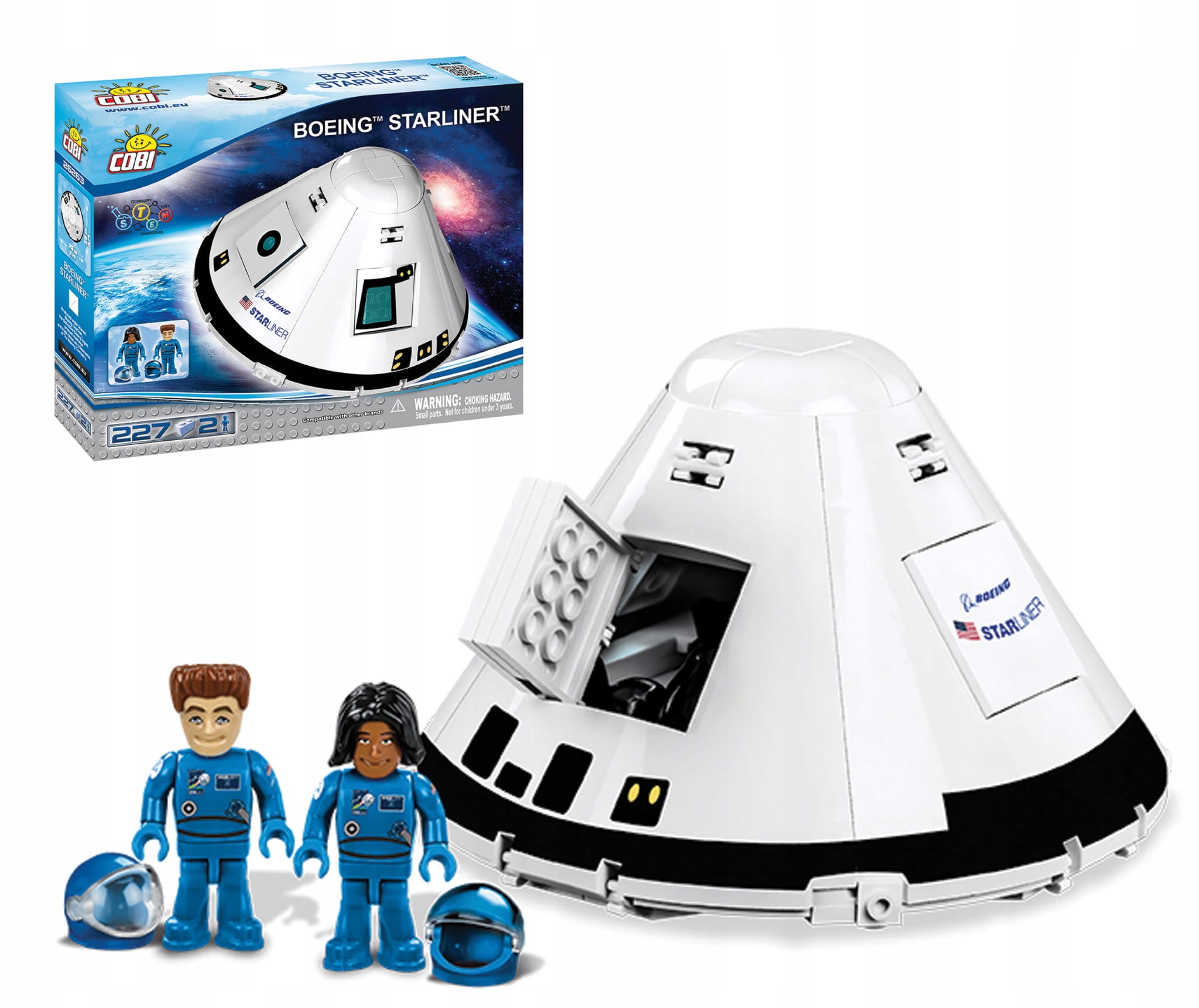 

Klocki Cobi Boeing CST-100 statek kosmiczny