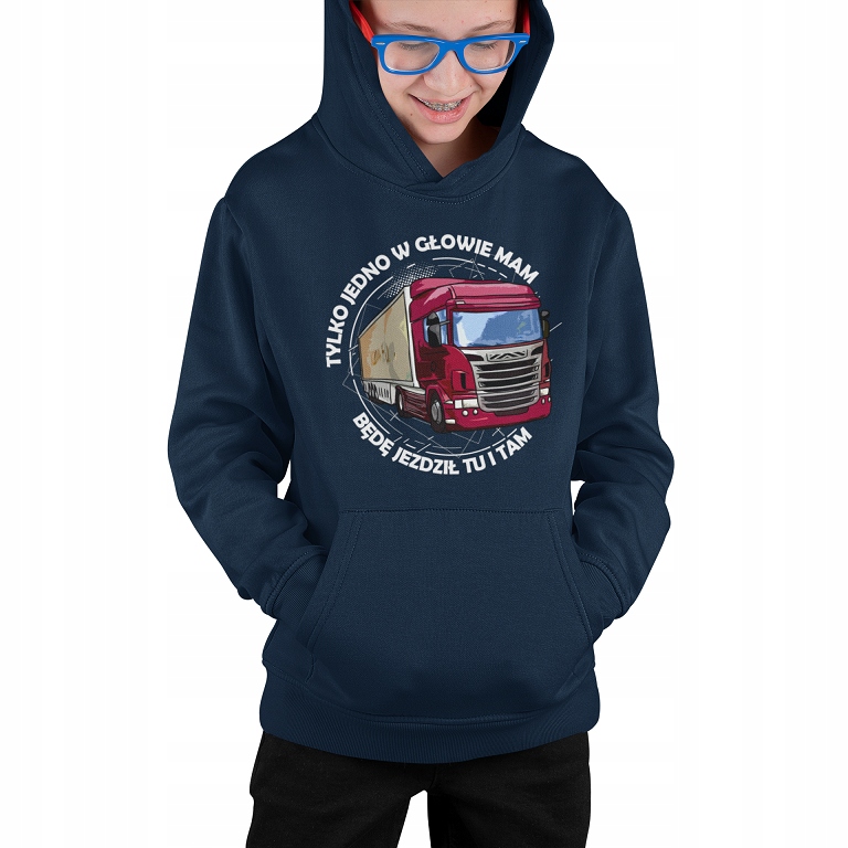 BLUZA DZIECIĘCA TYLKO JEDNO W GŁOWIE MAM TIR