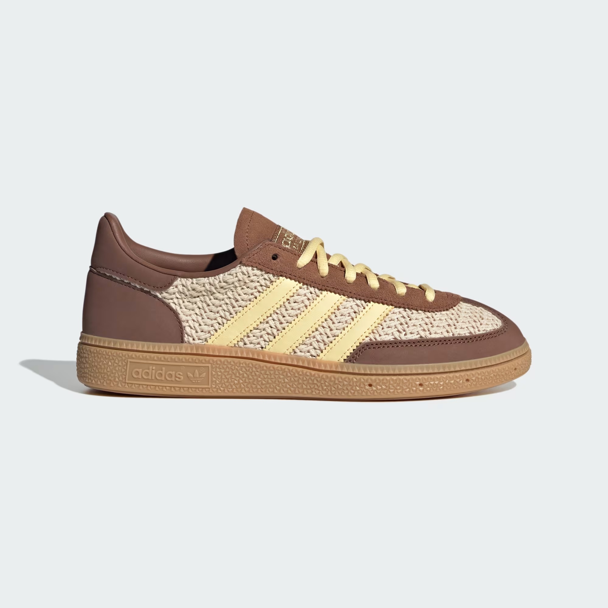Unisexové boty Adidas Handball Spezial JQ8411 hnědé kožené retro 39 1/3