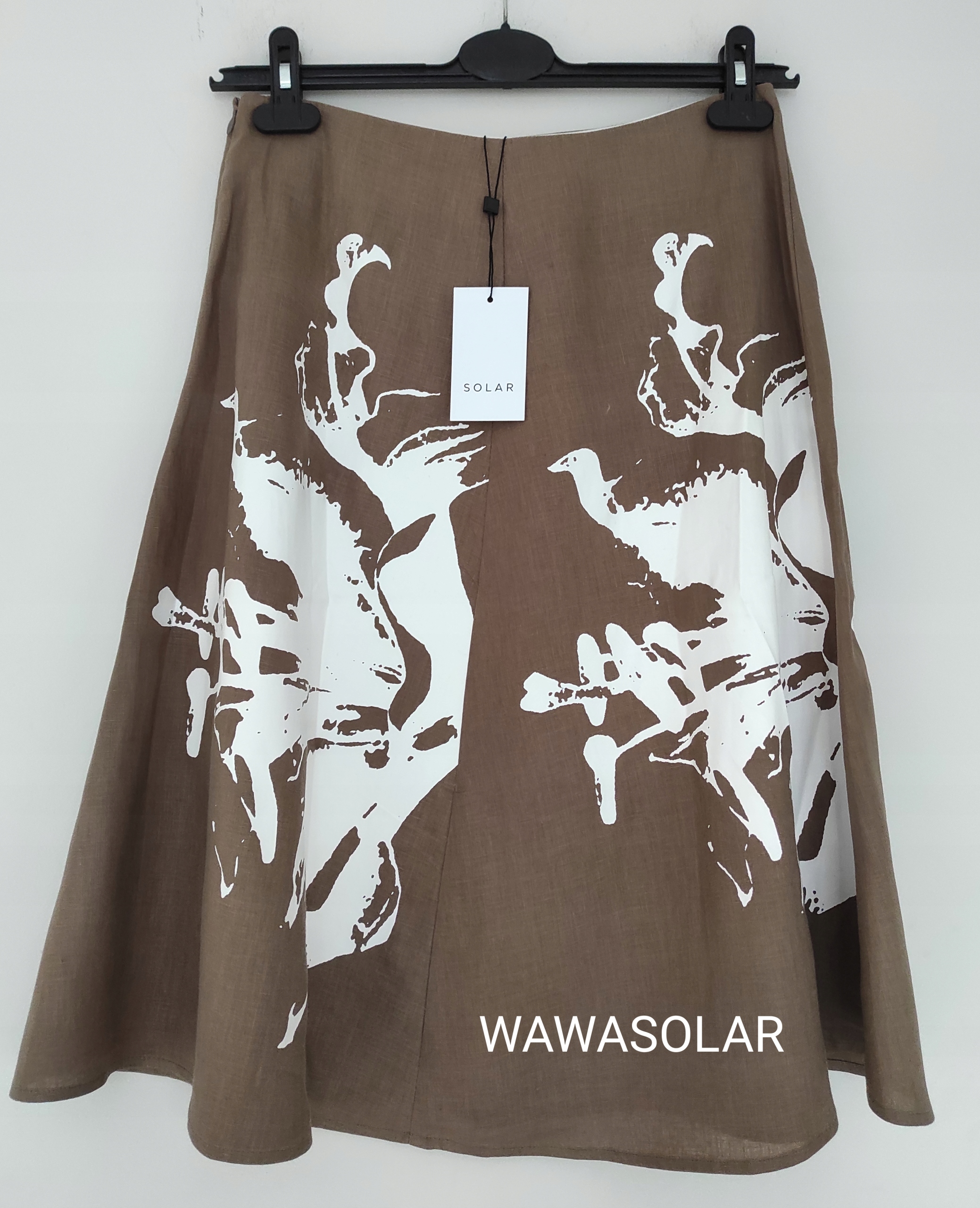 

Wawasolar Spódnica Len S 36 Nowość Lato