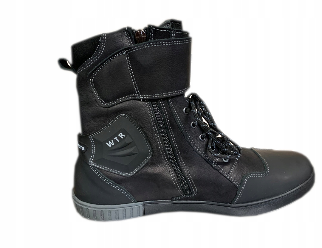 BUTY TRAMPKI MOTOCYKLOWE SKÓRZANE WTR r. 43 Producent PROSPEED