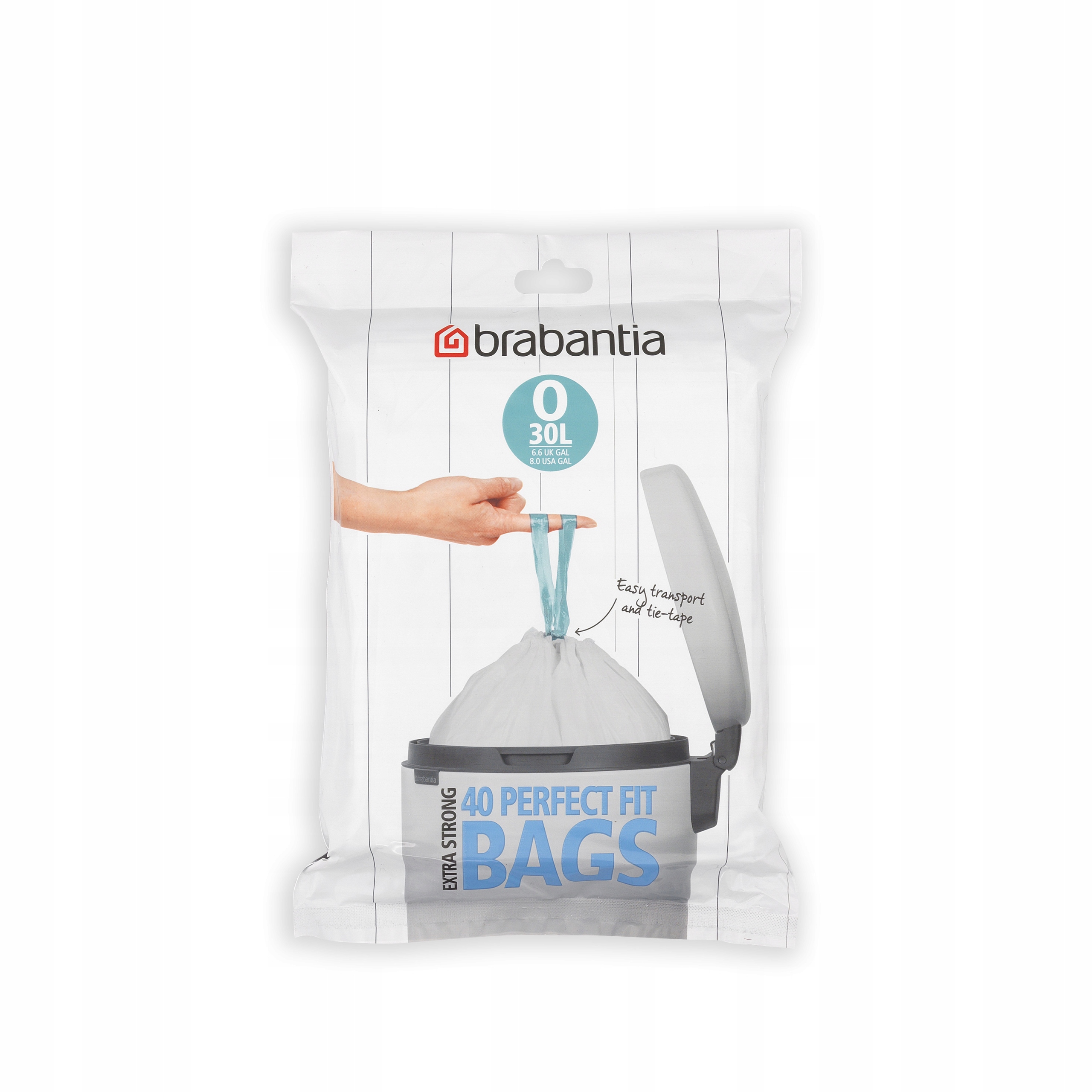 

Worki na śmieci Brabantia 30 l rozmiar O 40 szt.