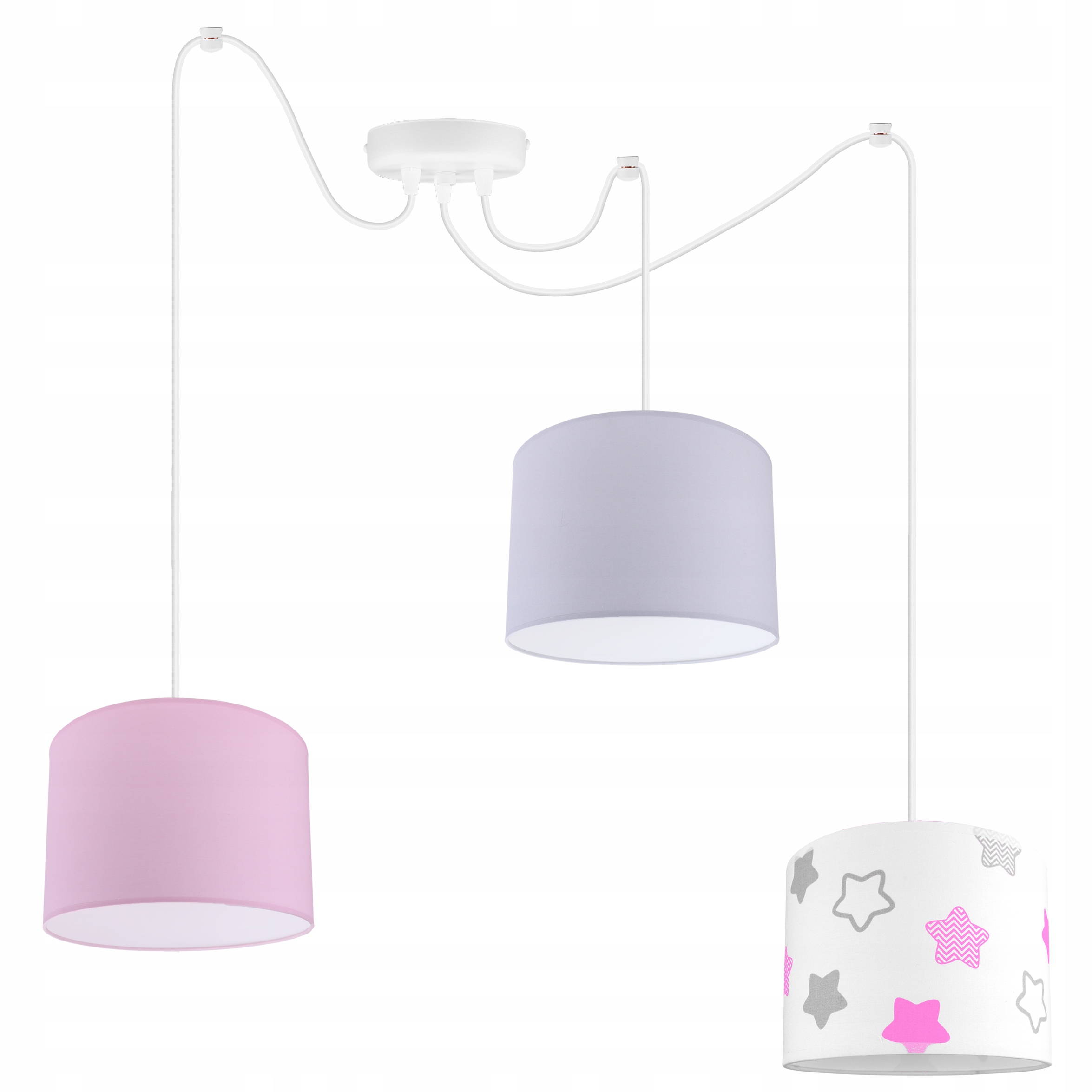 

Lampa Wisząca Sufitowa Loft Dziecięca Abażur Pająk