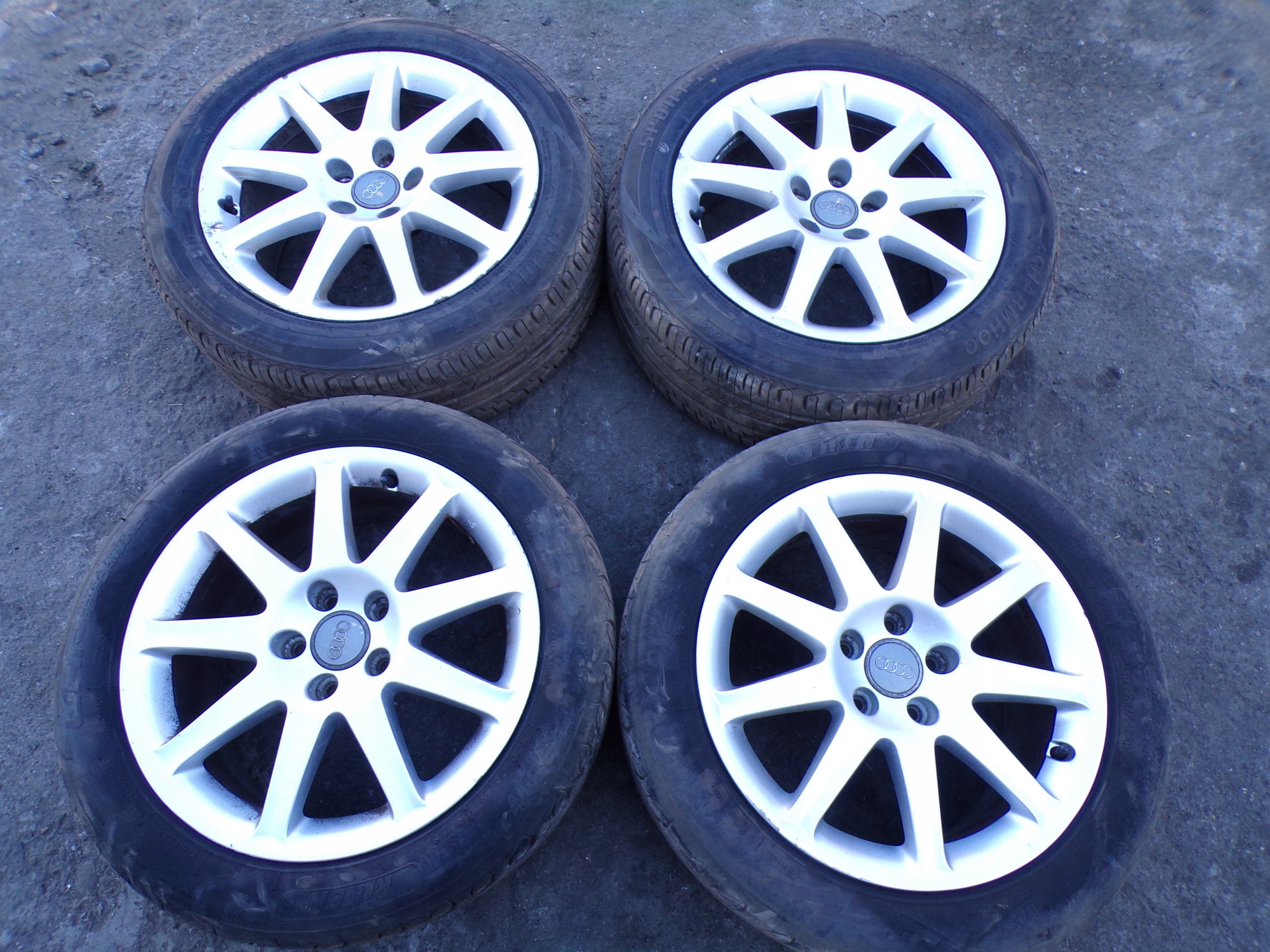 4× Диск алюминиевый Audi OE Audi 7.5