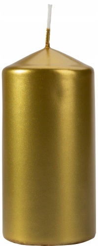 

Bispol Świeca Walec SW60/120-213 Złoty Metalik 38H