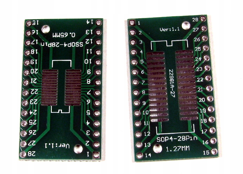 

Płytka adapter SOP28/SSOP28 do DIP28