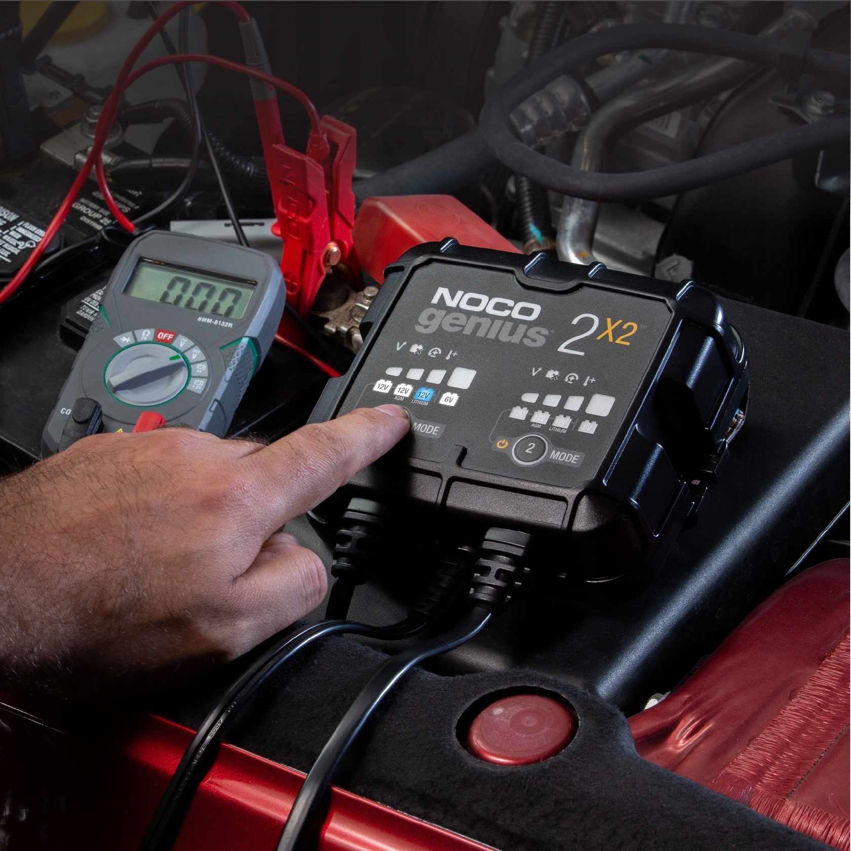 NOCO GENIUS 2X2 6V 12V 4A Ładowarka Inteligentna Marka Noco