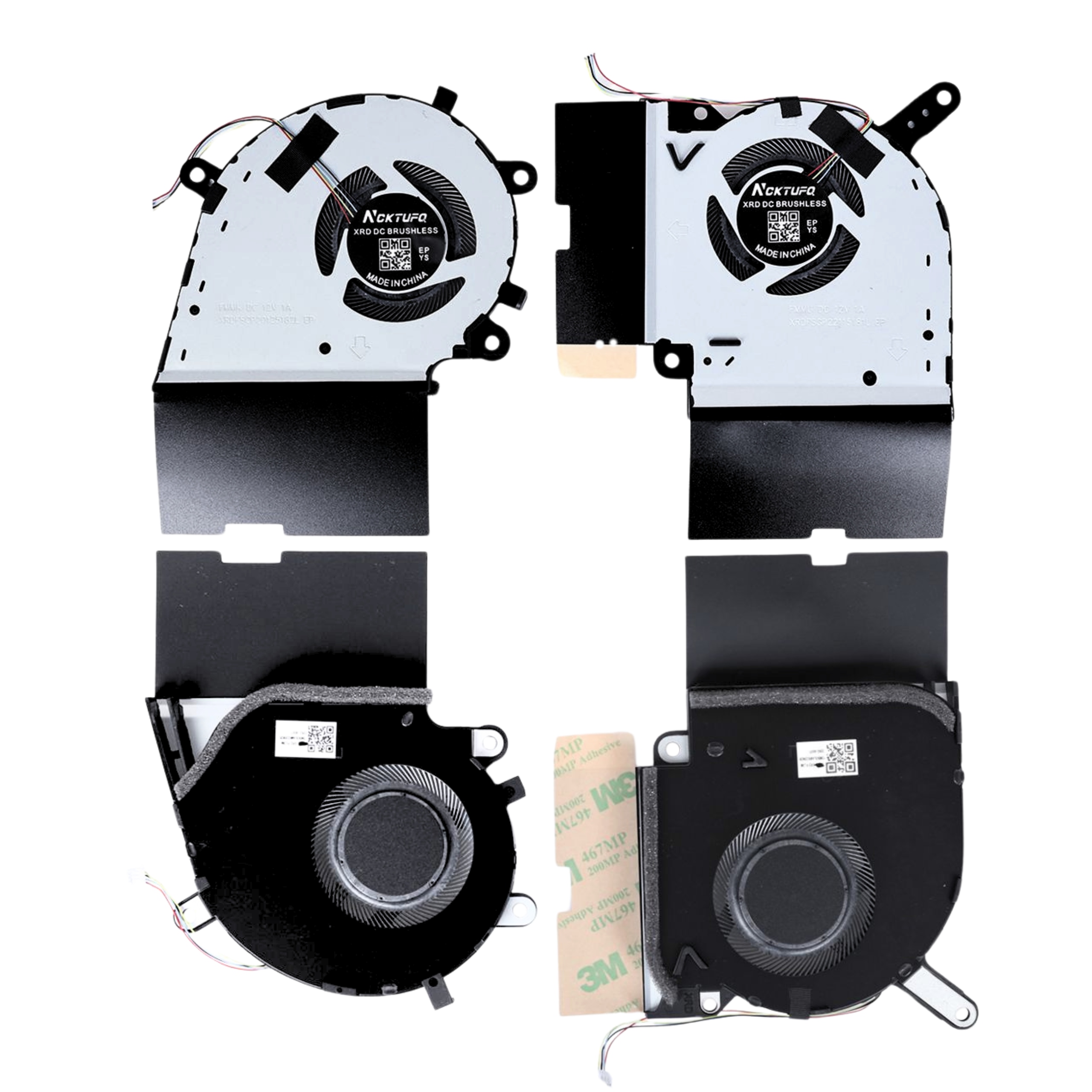 Ventilátory Pro Asus G531 G531 Gw G532 G731 G732 G712 G512 12V Cpu Gpu